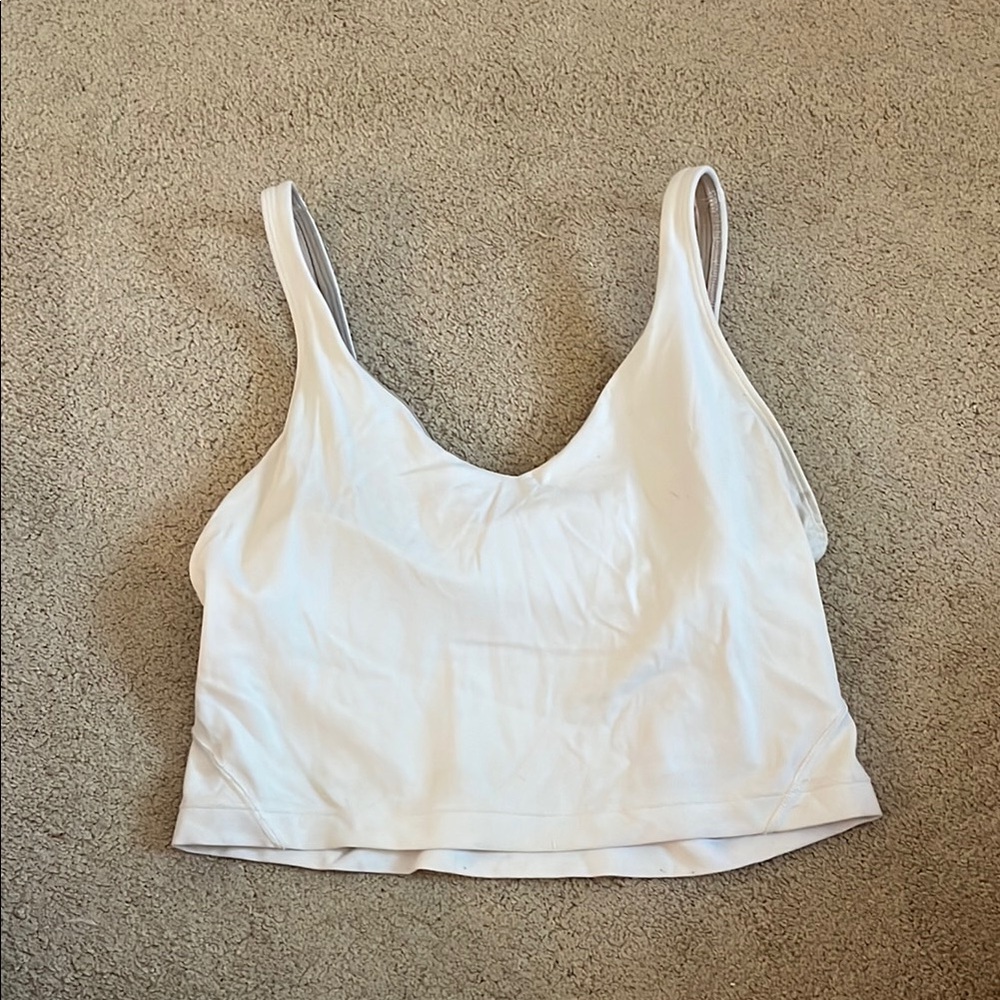 White Women's Tank Top